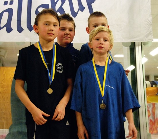 Lagkapp 4x50 meter medley - pojkar födda 2001 och senare